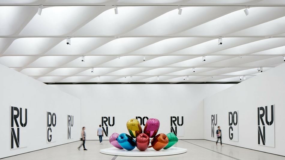 The Broad museum in Los Angeles