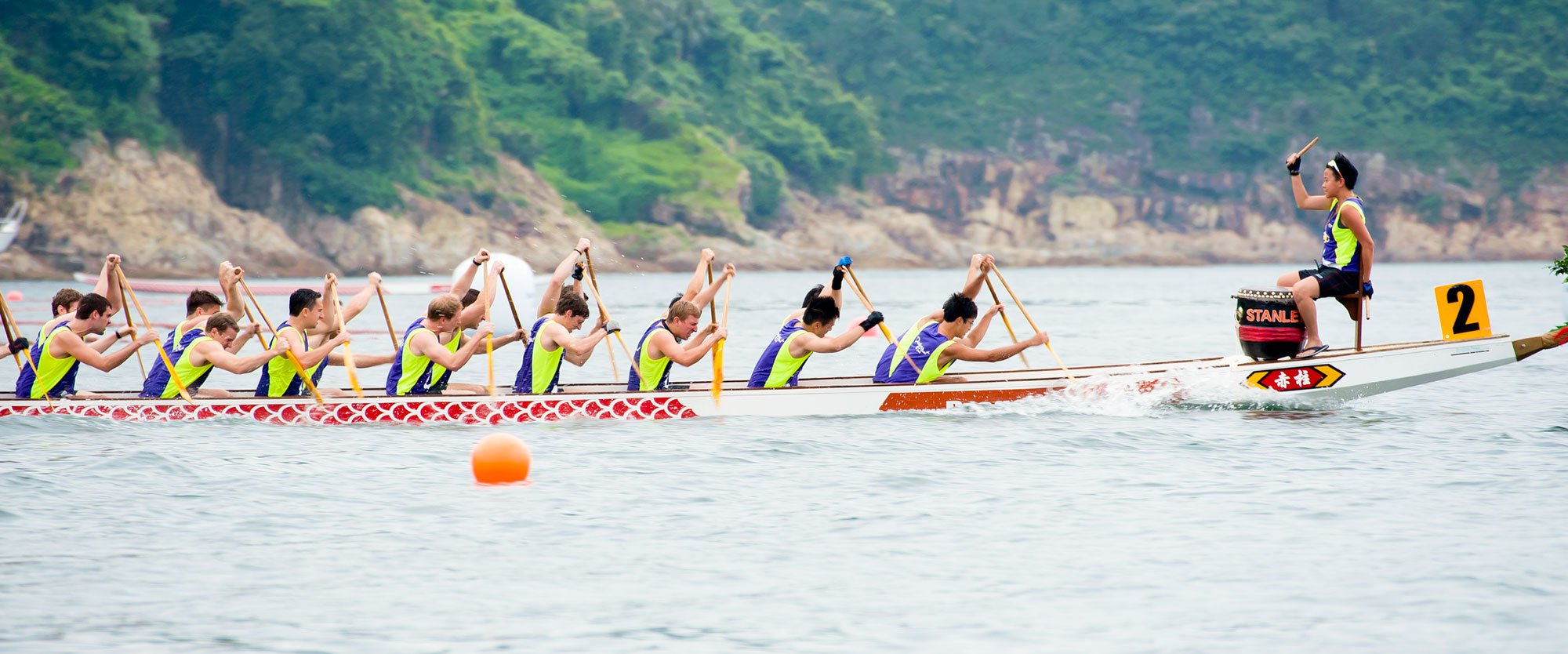Arup team in the 2013 Dragon Boat Festival in Hong Kong