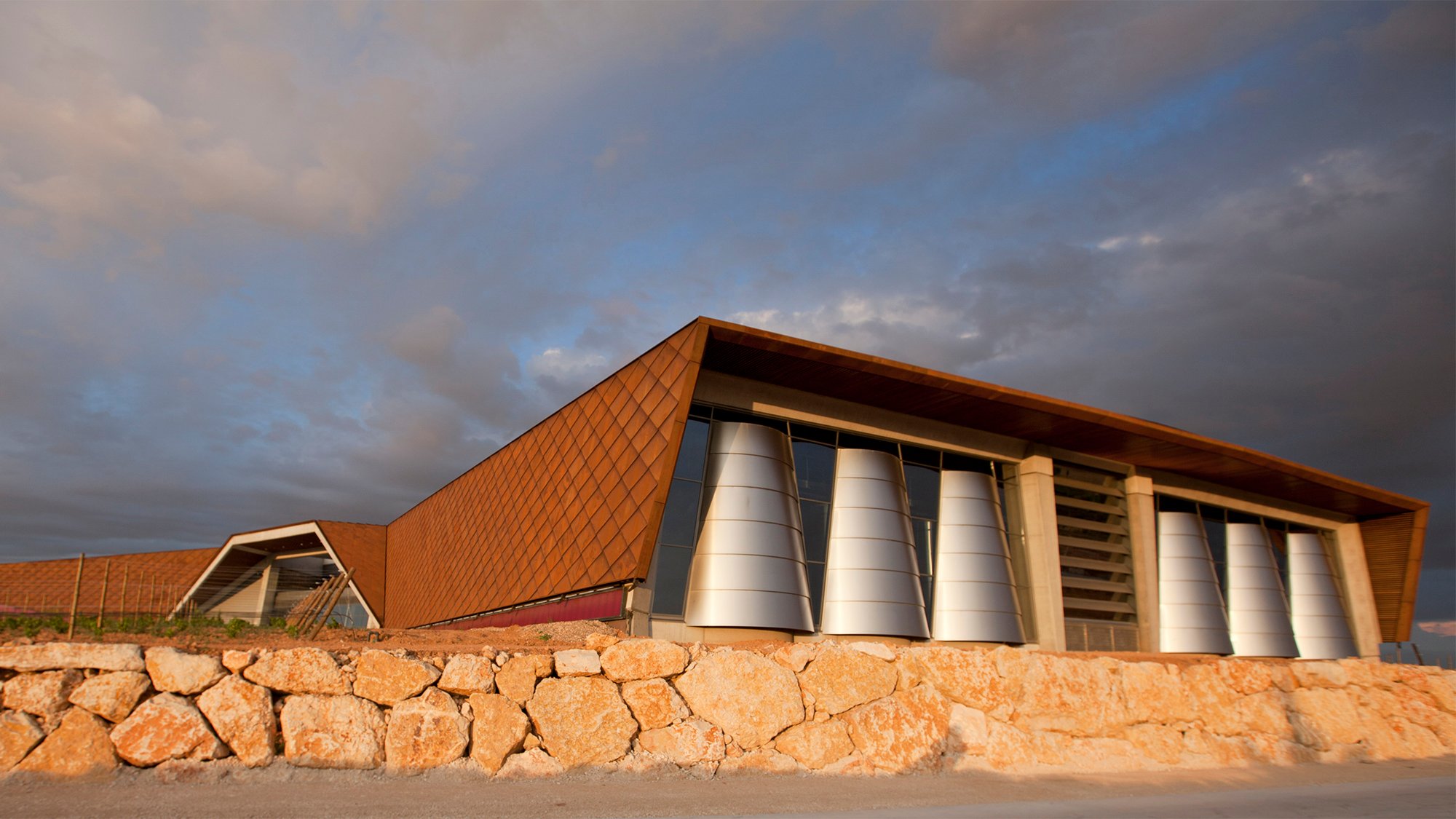 The Portia winery in the province of Burgos, Spain. 