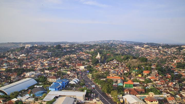Semarang city view