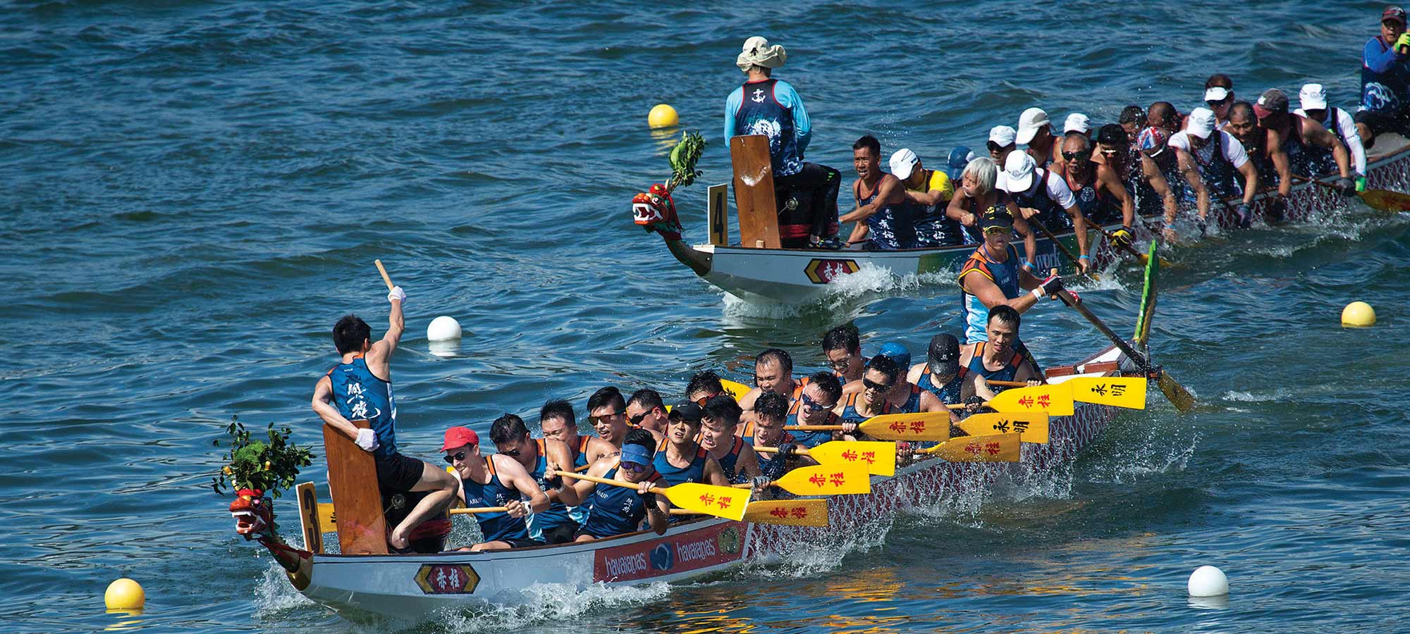 Competing in the 2019 Dragon Boat festival