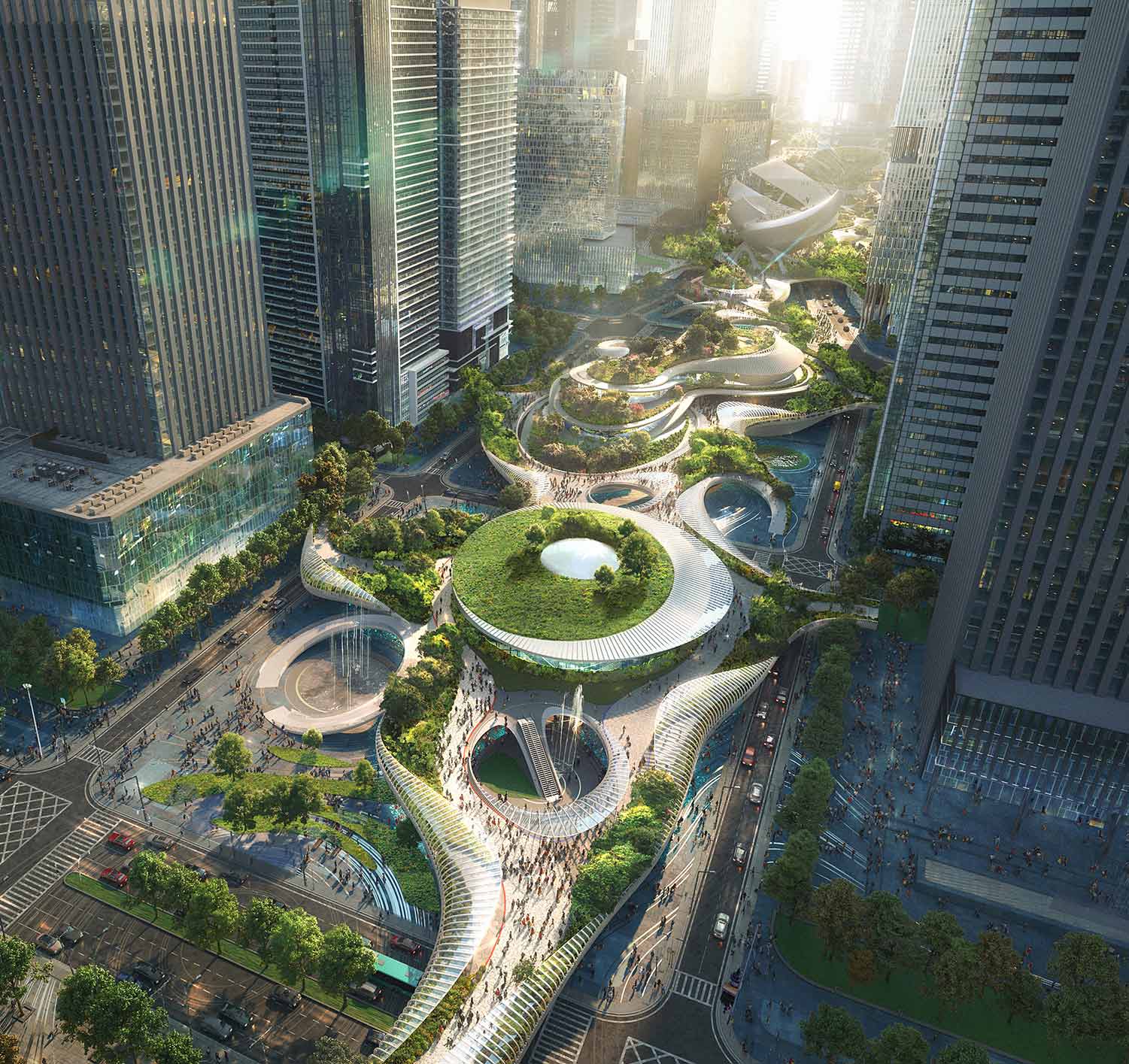 Shenzen Plaza concept
