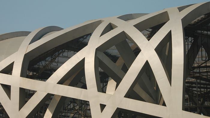 Seismic design Beijing National Stadium Olympic Green Beijing