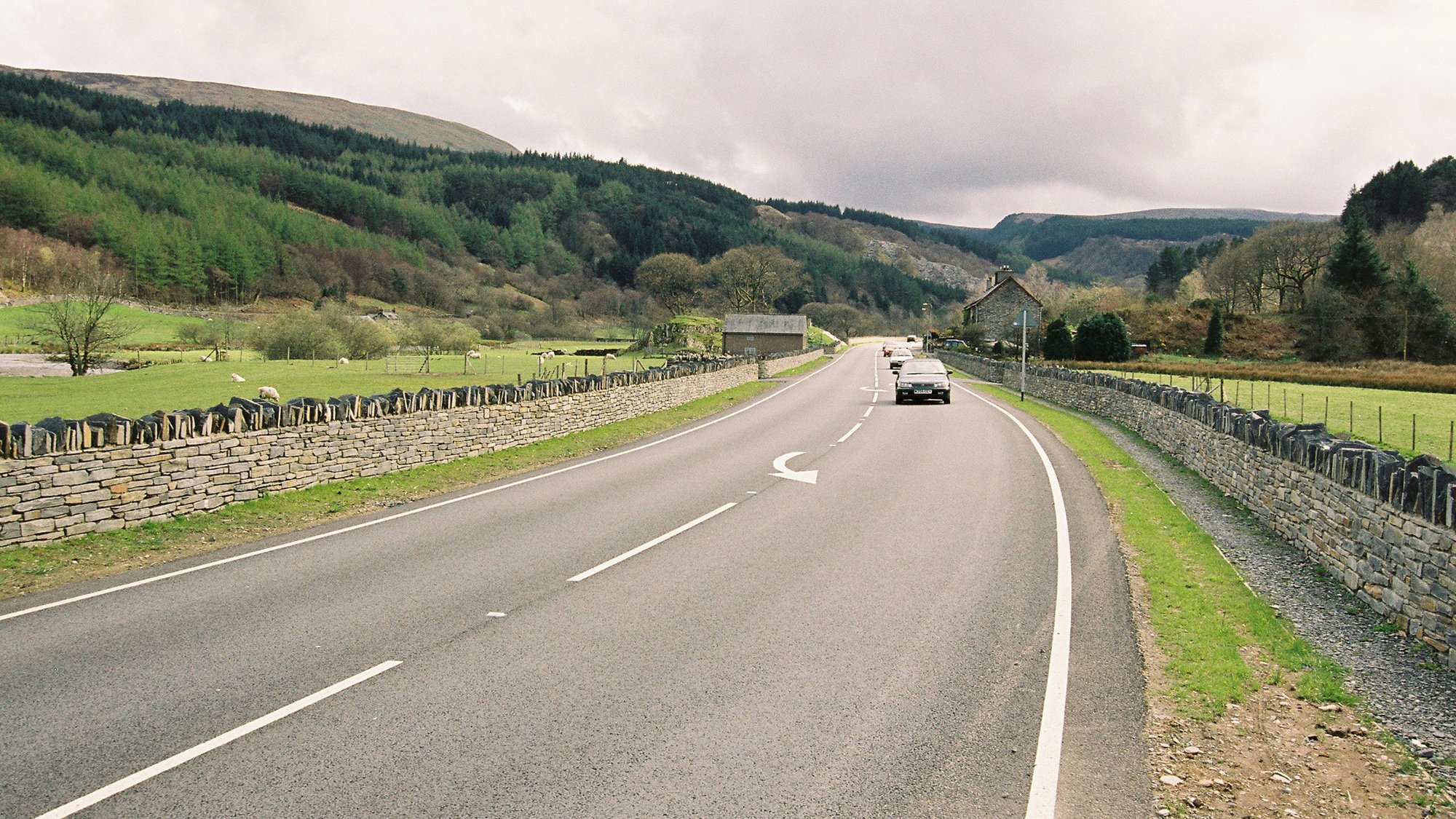 Sustainable infrastructure design A470 Dolwyddelan to Pont-yr-Afanc Lledr Valley