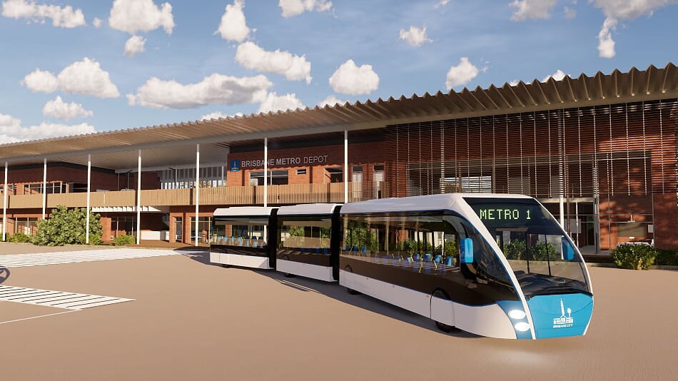 The new Brisbane Metro will be a 21km high frequency electric bus network