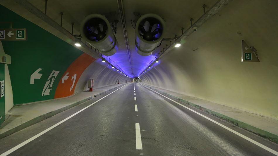 Eurasia tunnel Ventilation system