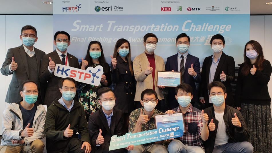 Arup, in collaboration with an AI technology company AI Gaspar, has won the 2021 Hong Kong Smart Transportation Challenge organised by Hong Kong Science and Technology Park. (c) Arup