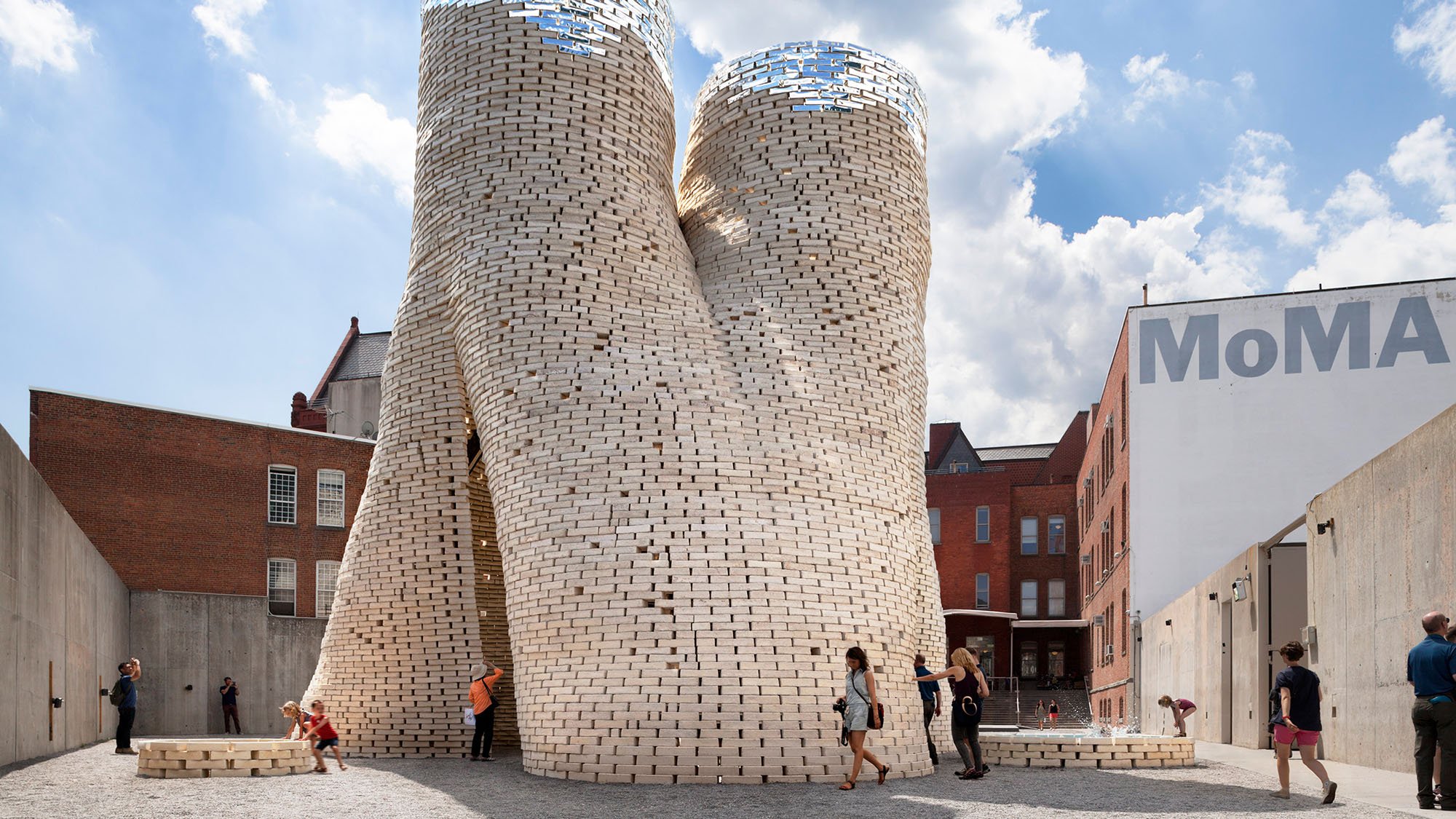 Front view of HyFy Mushroom Tower. Credit: Arup.