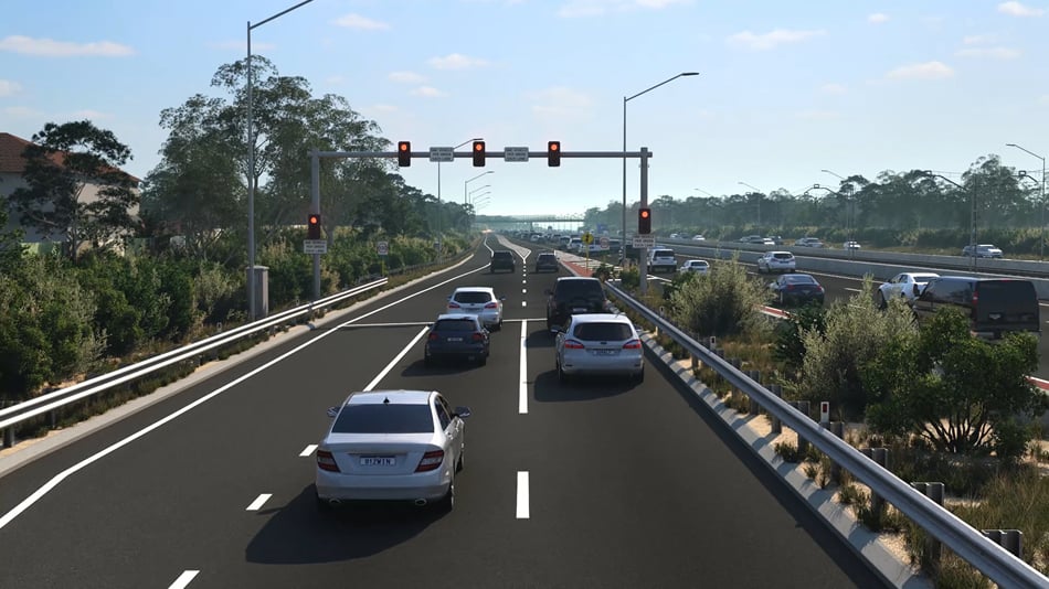 Perth's Smart Freeway illustration