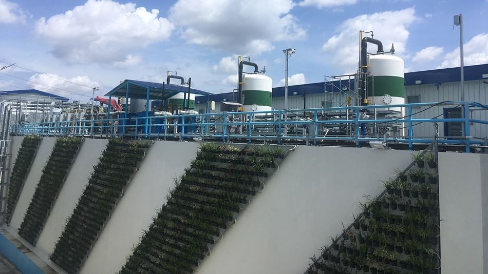 The Putatan 2 drinking water plant in the Philippines
