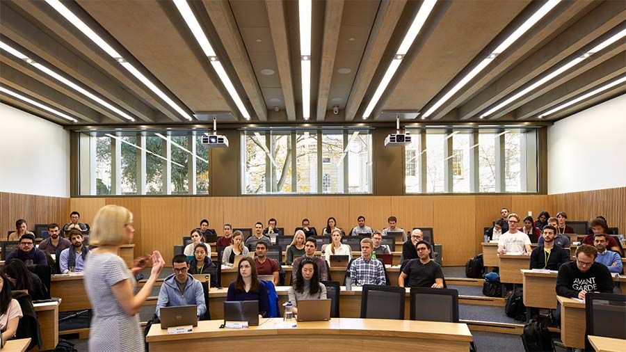 Image from inside a lecture theatre