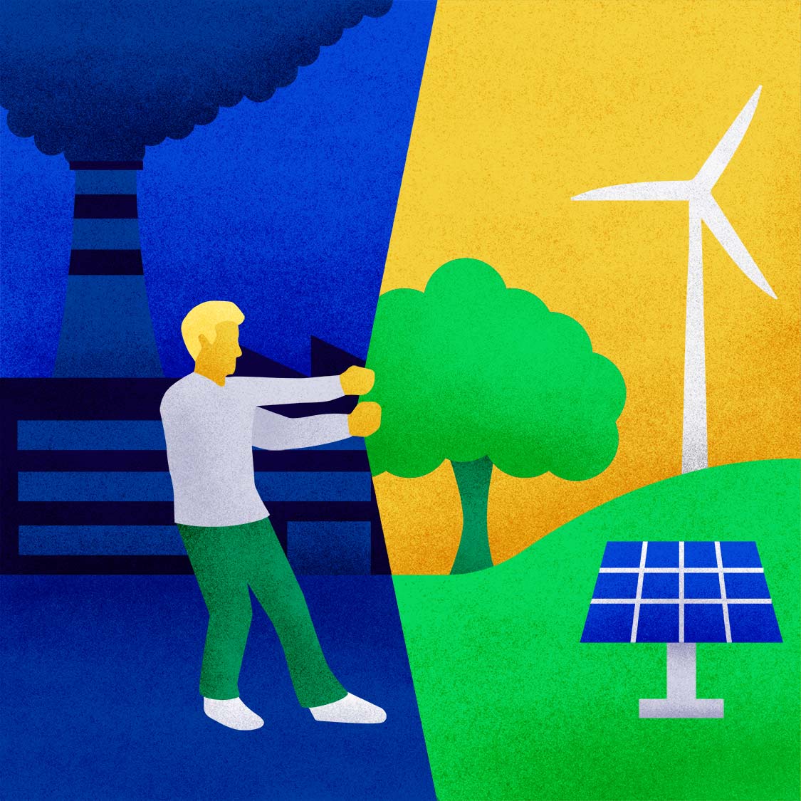 Discover more about the energy transition and what it means for net zero