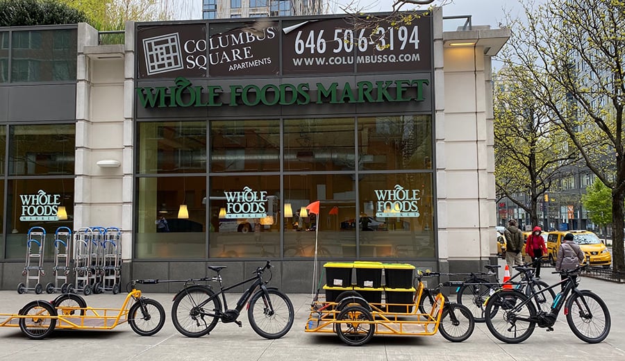 Whole Foods cargo bike