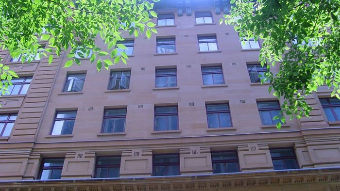 Historic facade of 39 Hunter Street