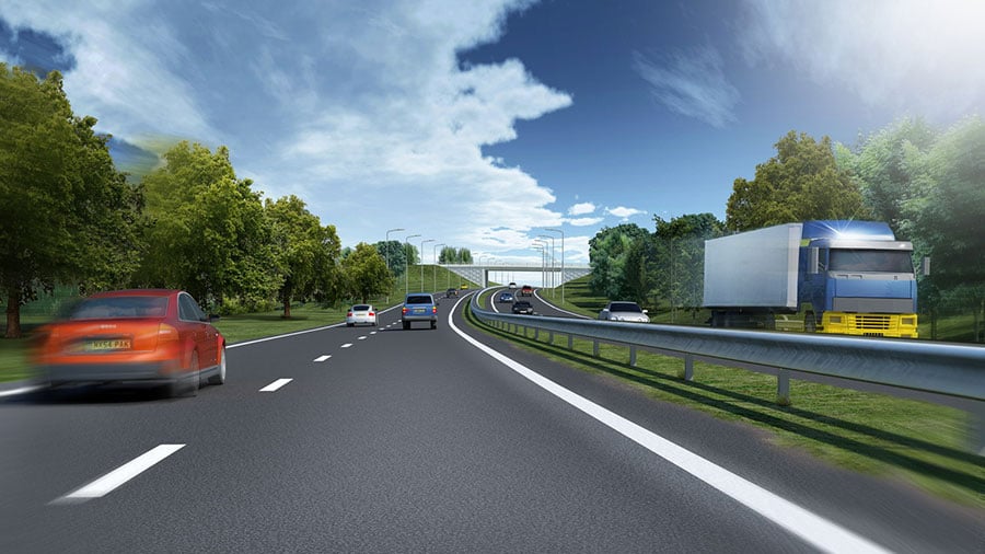 The planned improvements include upgrading the existing 7.8km section of the A26 from single two-lane carriageway to dual two-lane standard.  