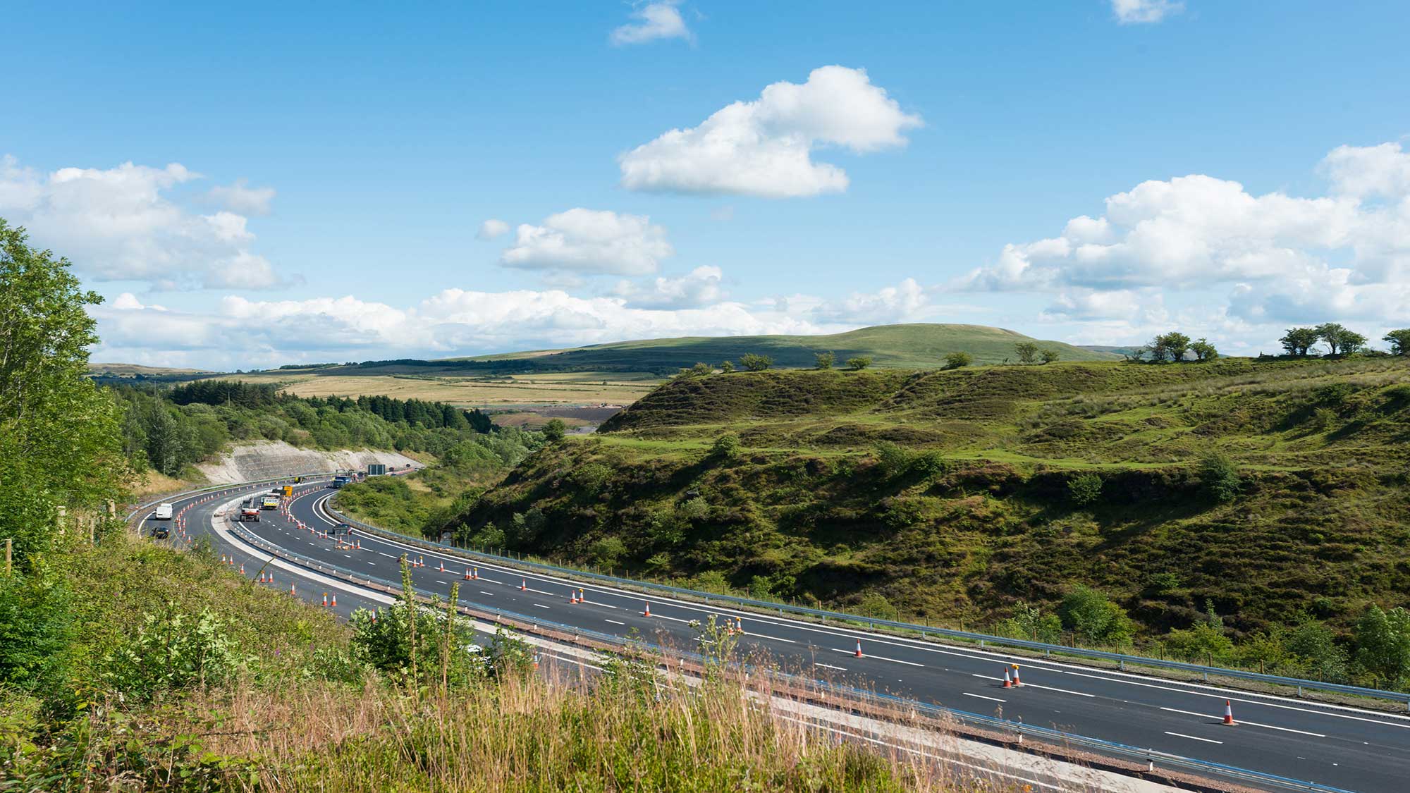 7.8km upgrade to one of Wales' most important highways