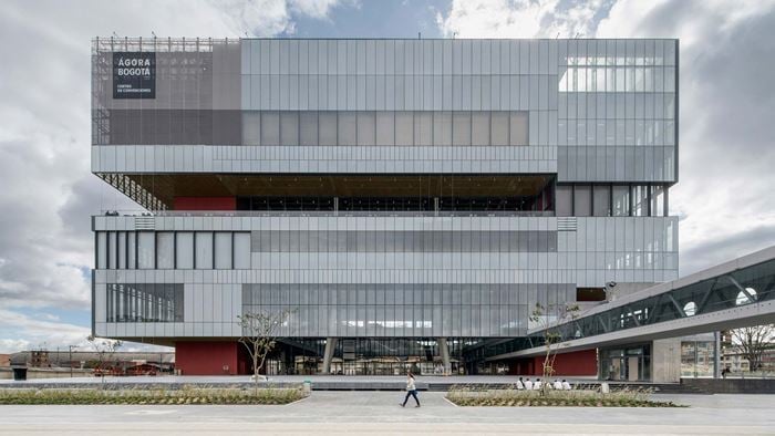 Agora Bogota building. Credit: Enrique Guzmán