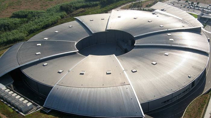 ALBA is a 3rd generation Synchrotron Light facility located in Cerdanyola del Vallès, Barcelona. Photo: ALBA
