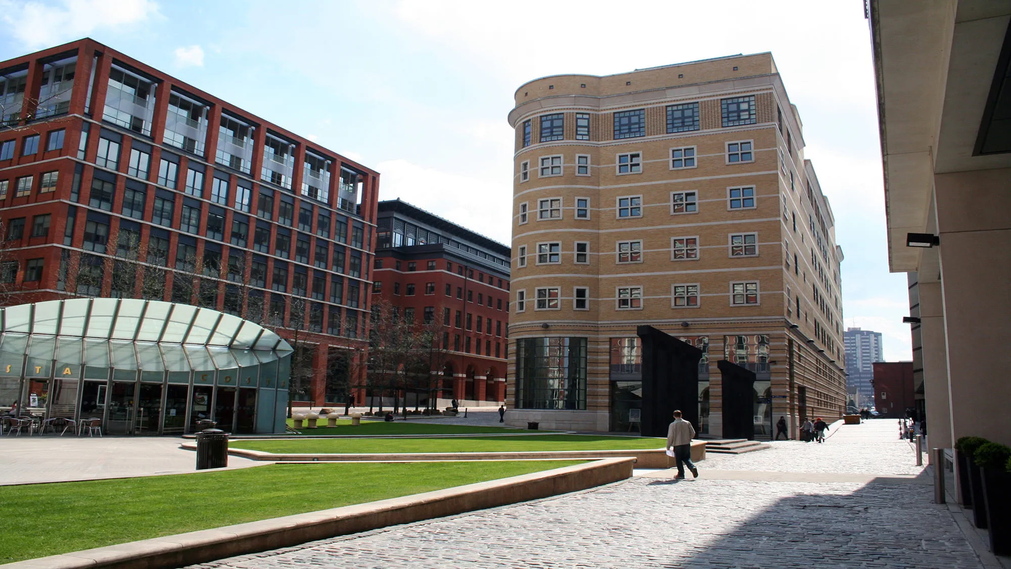 Brindleyplace, a former 17-acre brownfield site.
