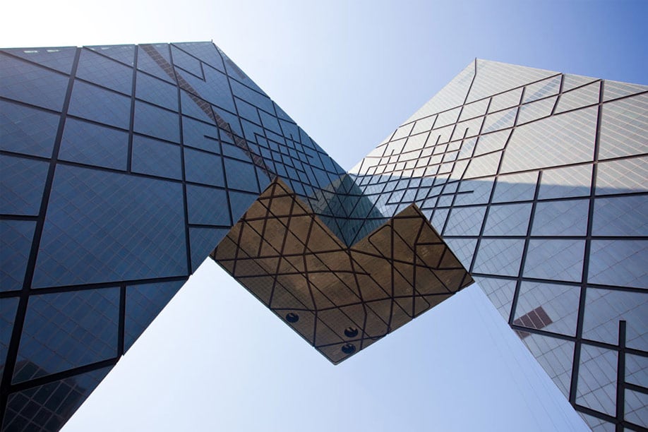 The design of CCTV Headquarters defies the laws of gravity.