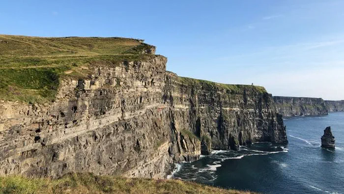 View of the Cliffs of Moher and the Atlantic Ocean