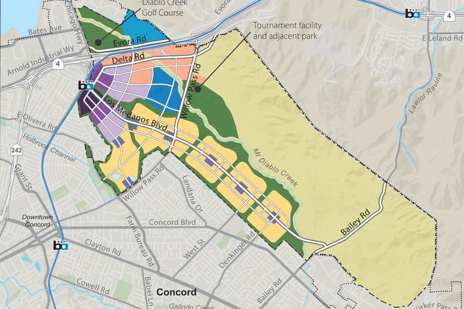 The Concord Reuse Project Area Plan was adopted by the City as part of its Comprehensive Plan in January 2012.
