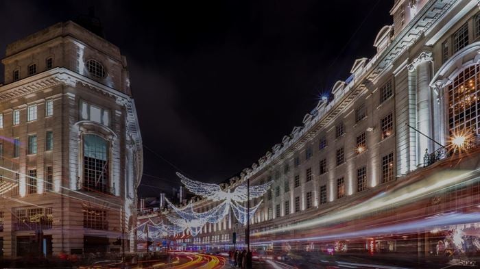 Crown Estates - Regent Street at night