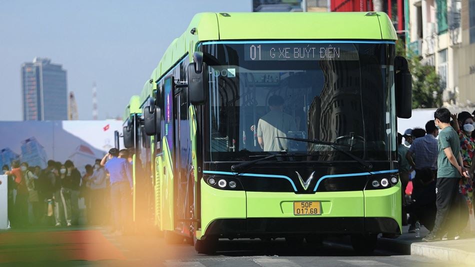 EV Bus Rapid Transit in Ho Chi Minh City ©World Bank 