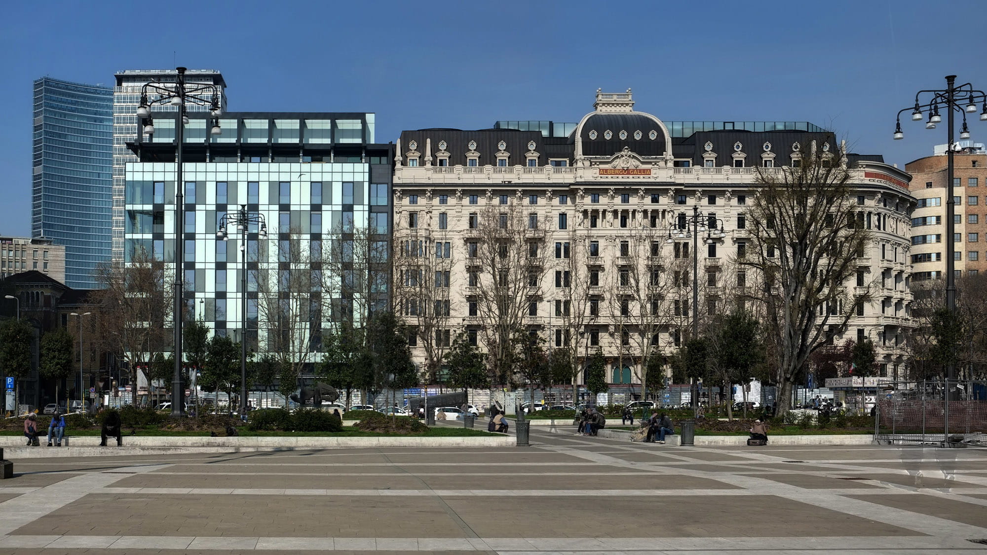 Front view of Hotel Excelsior Gallia. Credit: Arup.