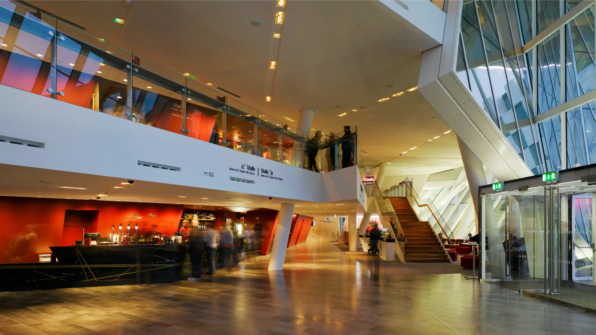 Foyer of the Bord Gáis Energy Theatre
