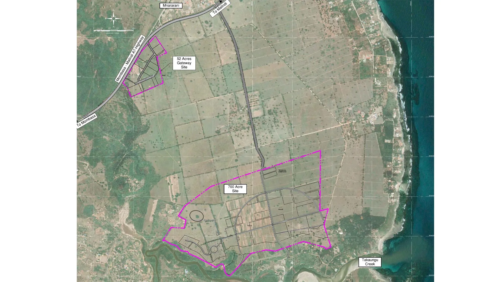Plan of Green Heart of Kenya site