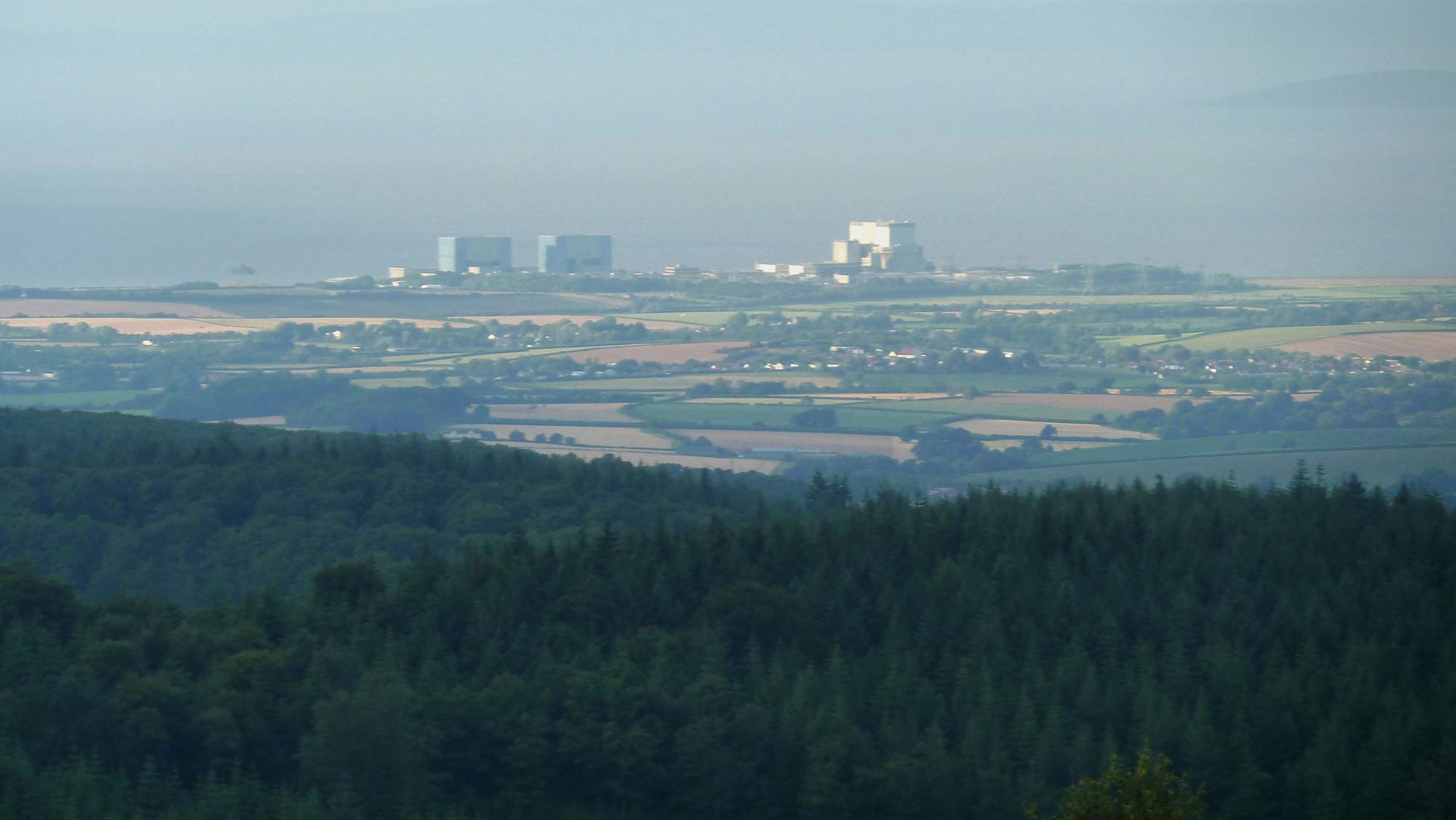 View of Hinkley Point C