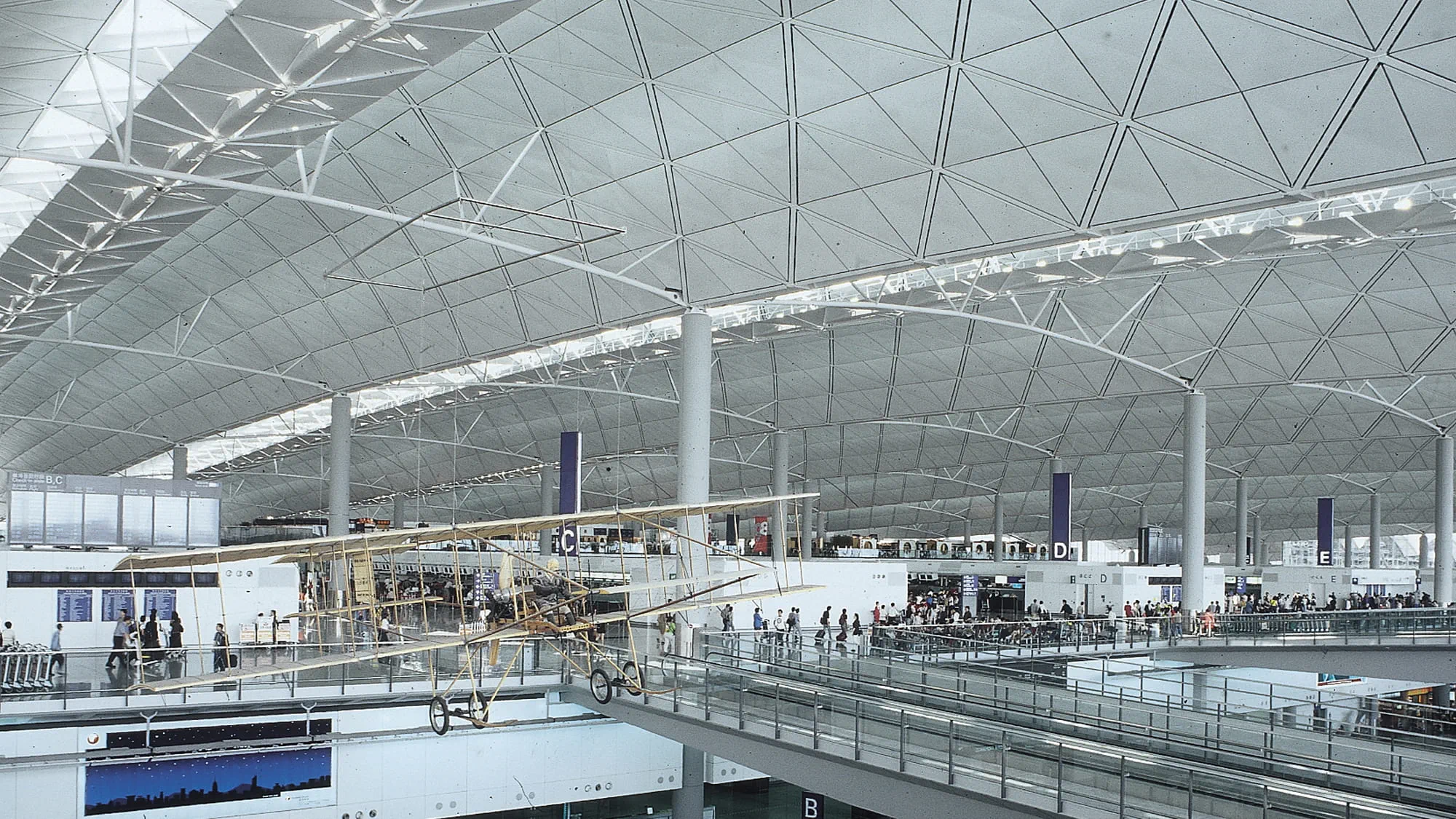 Interior view of the airport. Credit: Arup