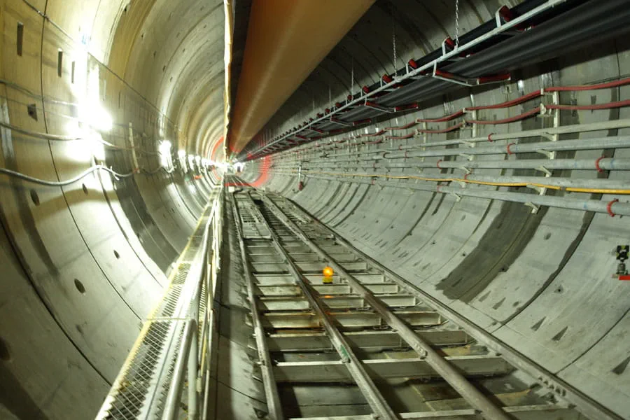 The tunnel will alleviate flooding in the north of Hong Kong Island.
