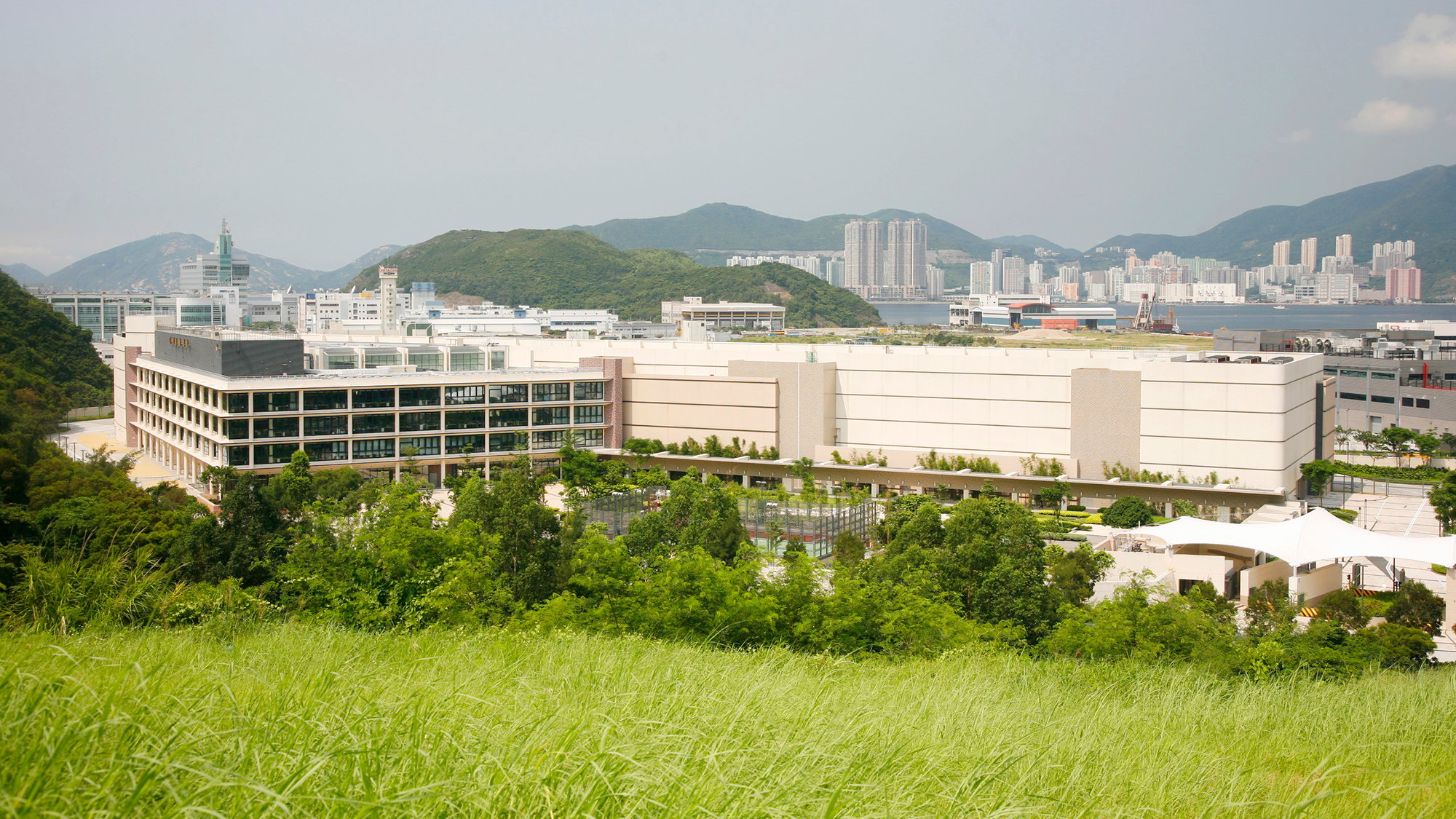 Exterior of HSBC data centre at TKO, Hong Kong