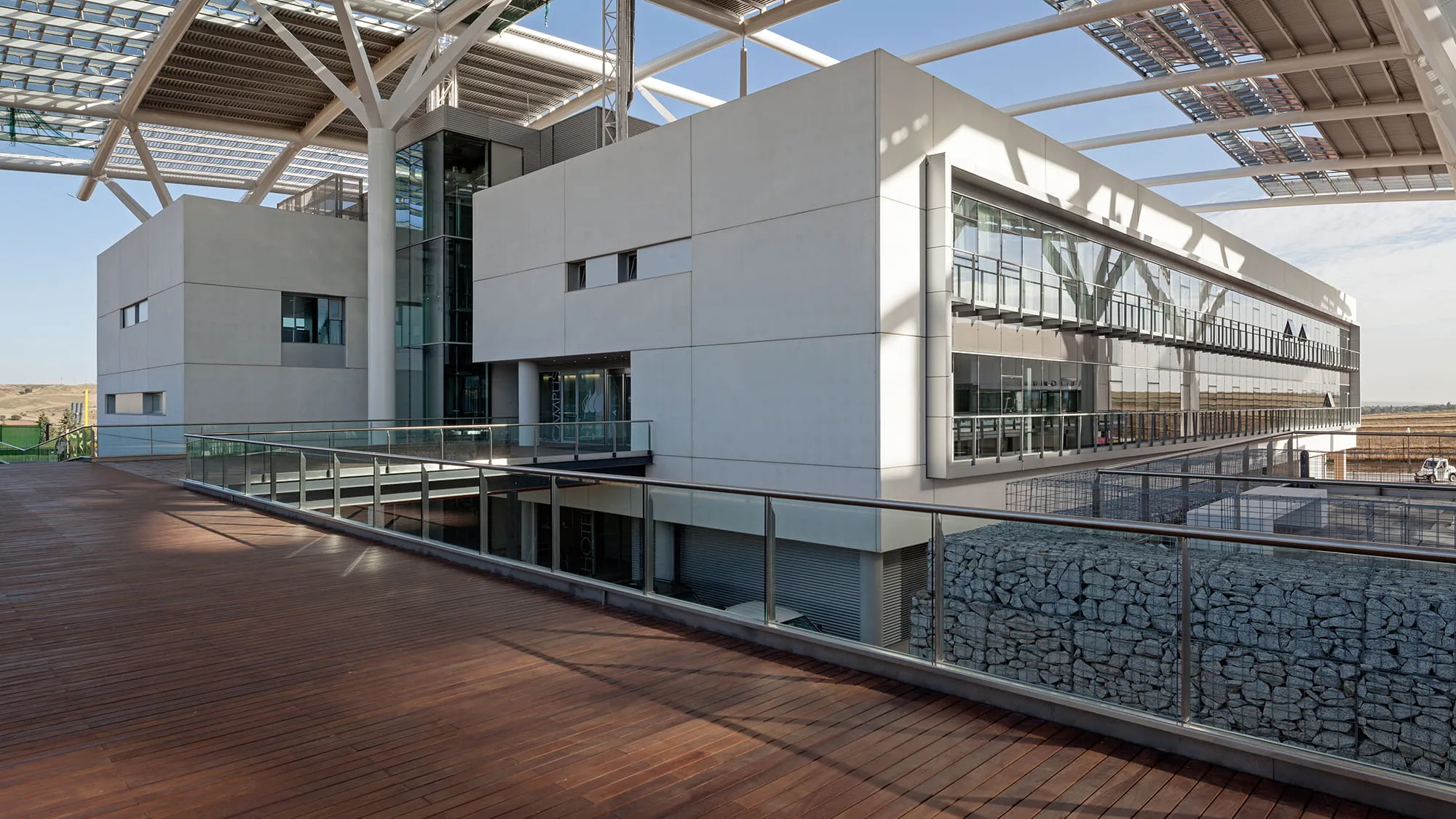 Interior view of the campus. Credit: Arup; ABAA; VOARQ