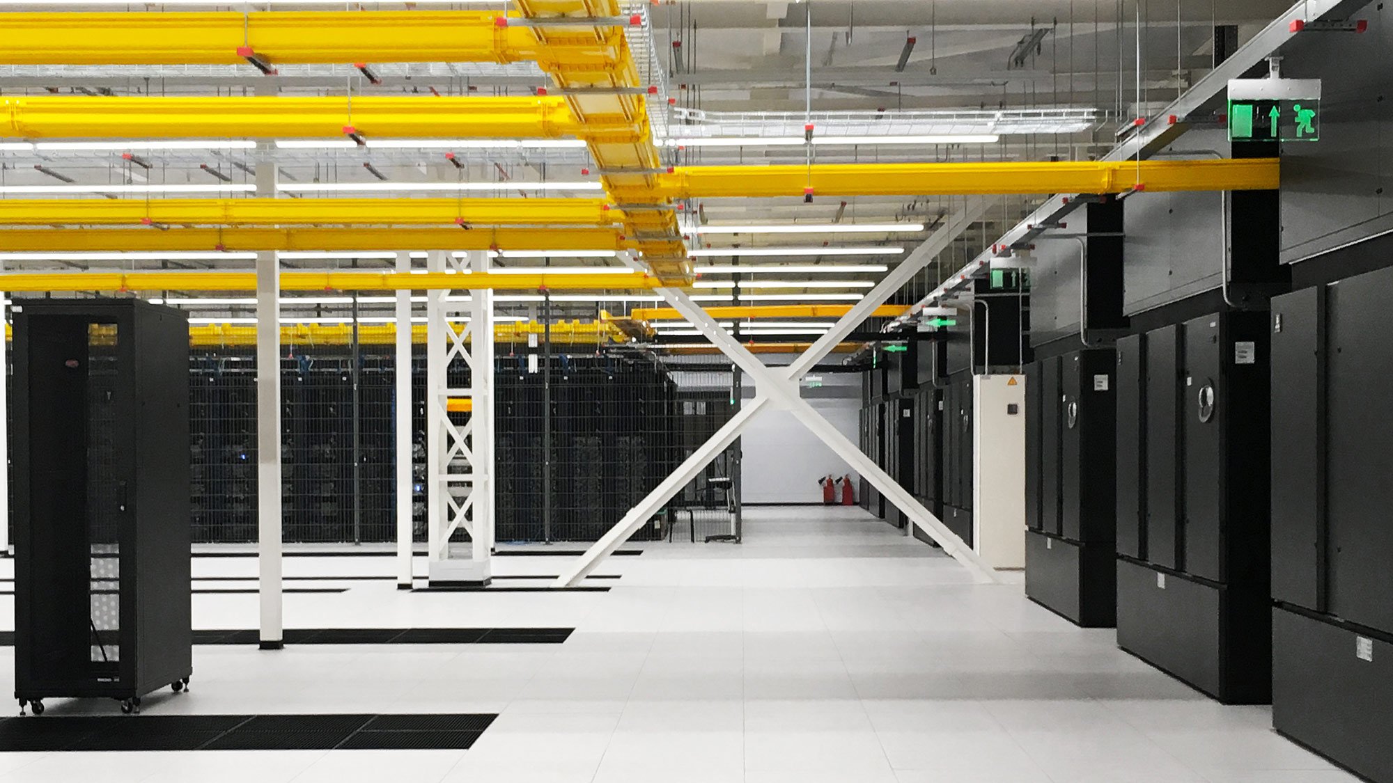 IXcellerate Moscow One Data Centre from the inside