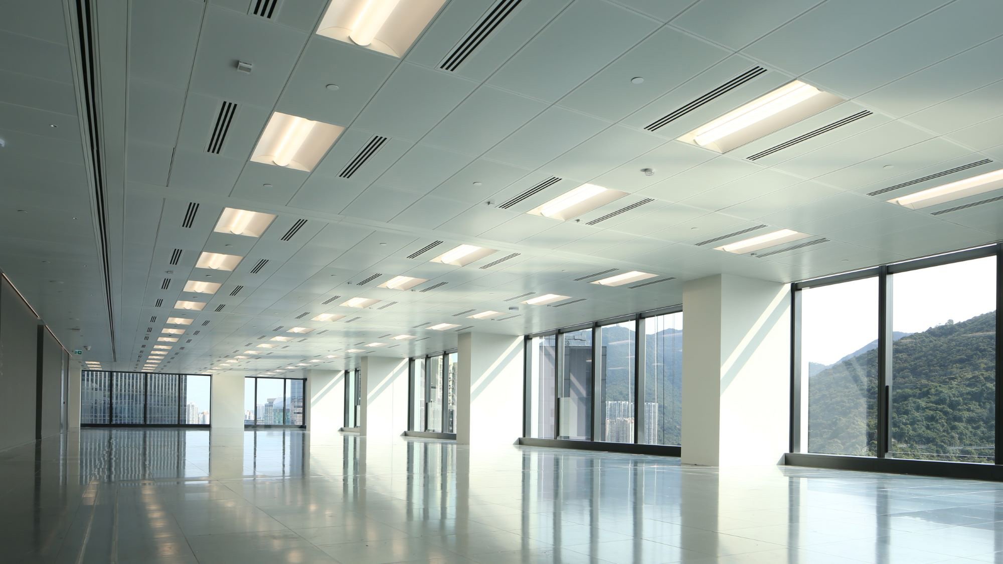 K11 Atelier Kings Road - LED lighting system in office space