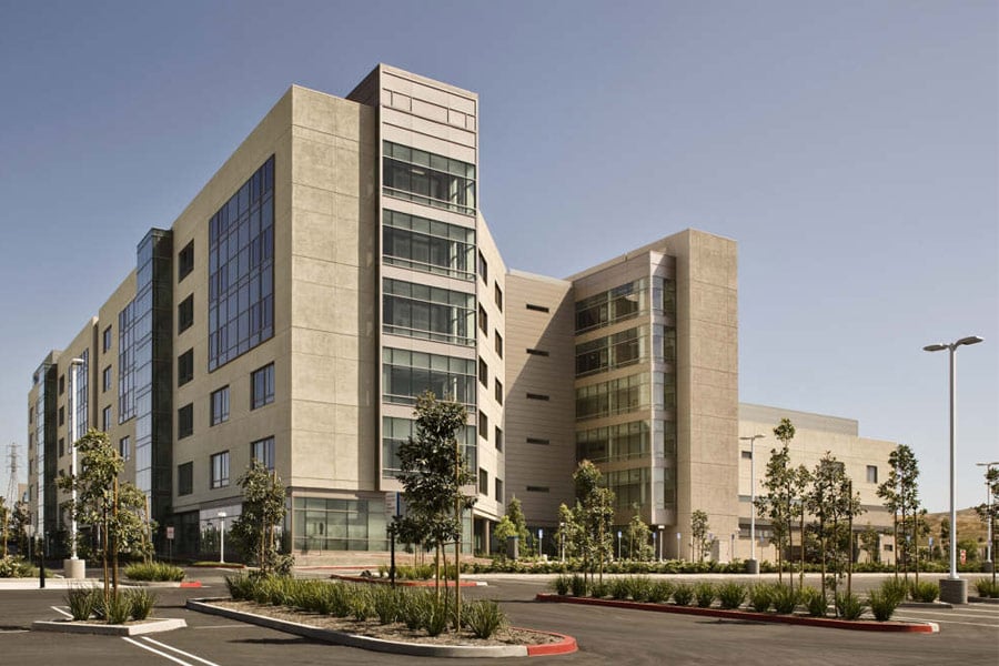The energy-efficient design means that less electricity and natural gas is required to keep the Kaiser Permanente hospitals running smoothly.