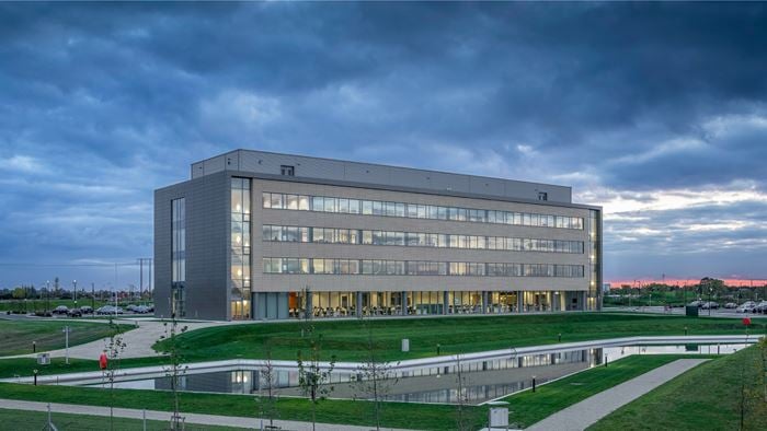 Exterior shot of Kerry Group's Global Technology and Innovation Centre