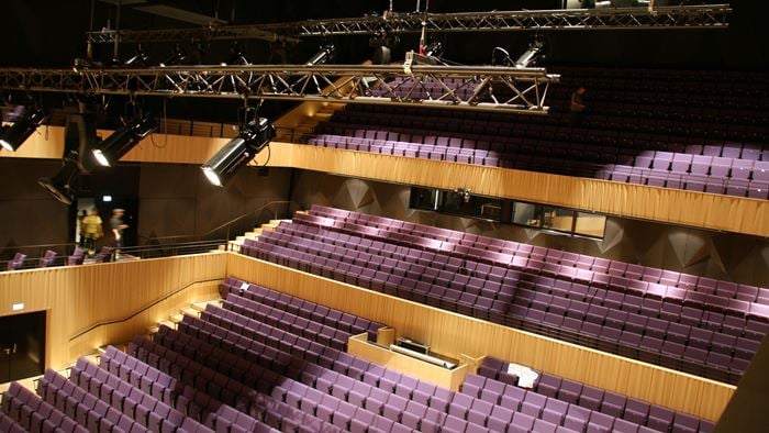 We provided the room acoustic design for the 1200 seat Kilden concert hall.