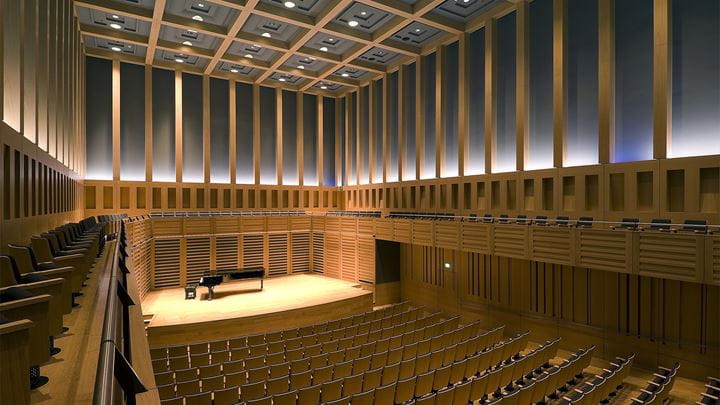 The recital hall at Kings Place is a wonderful example of engineering to provide clarity, warmth and tone in acoustic performance.