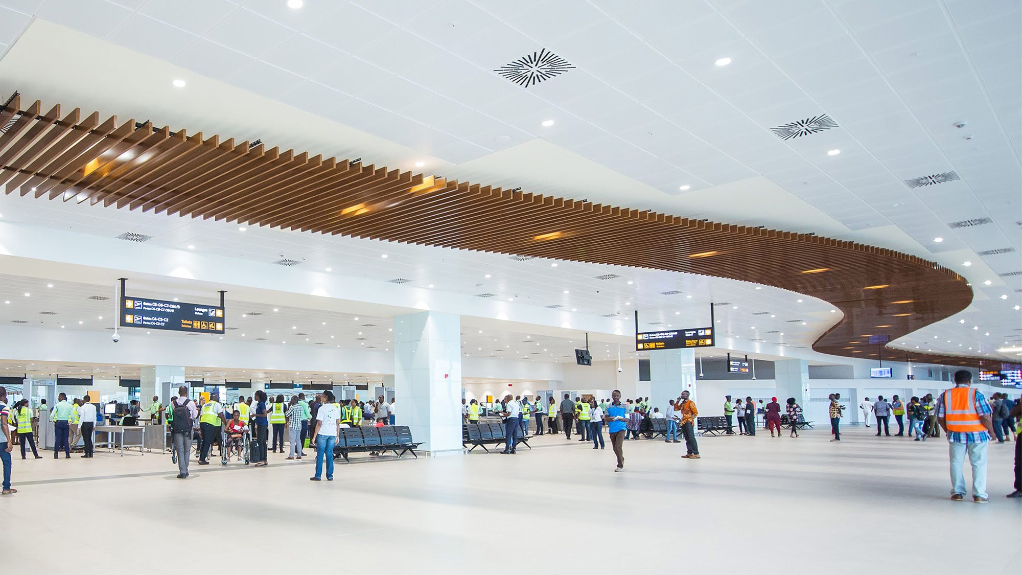 Kotoka International Airport Terminal 3, security checkpoint area