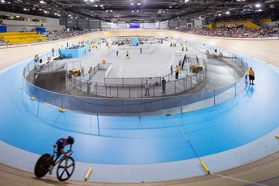 Arup designed the velodrome to meet all technical requirements of the Union Cycliste Internationale.