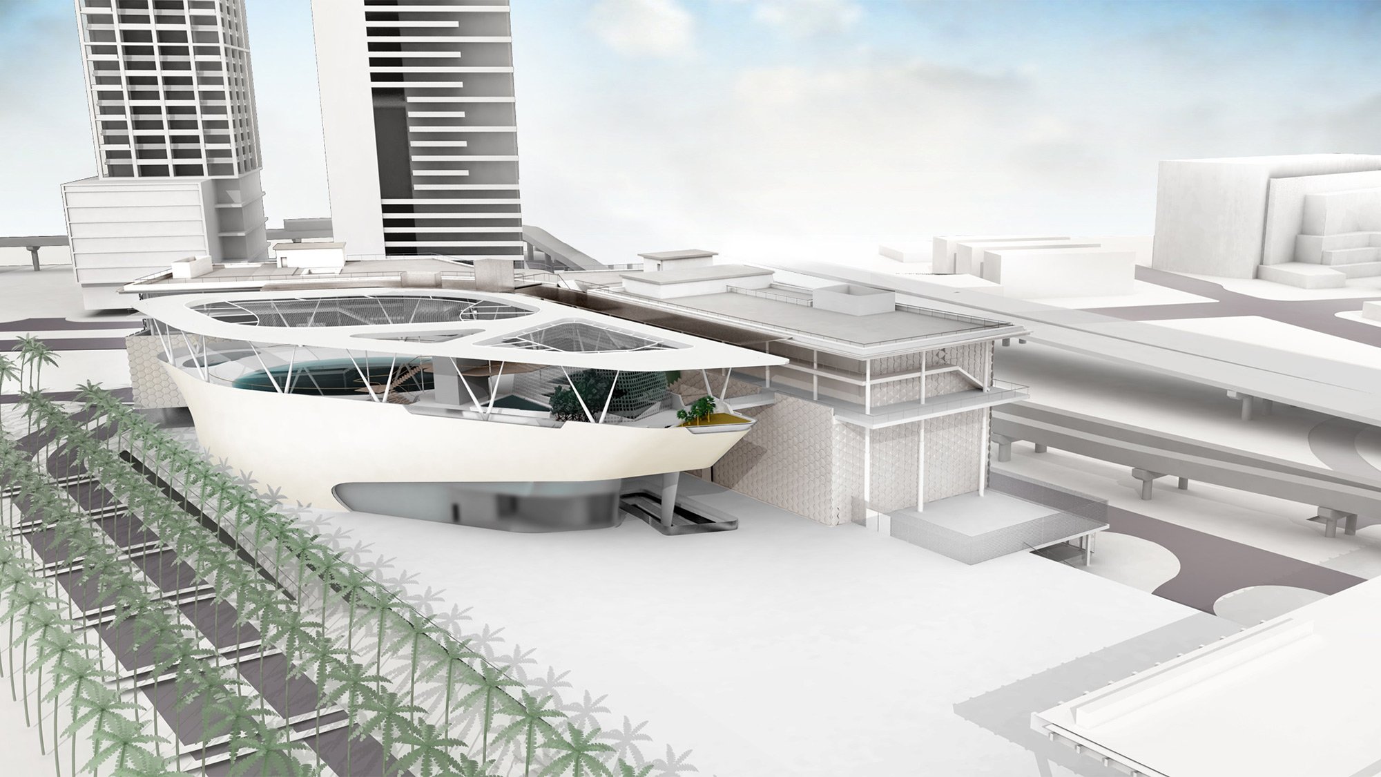 Rendering of the Miami Science Museum