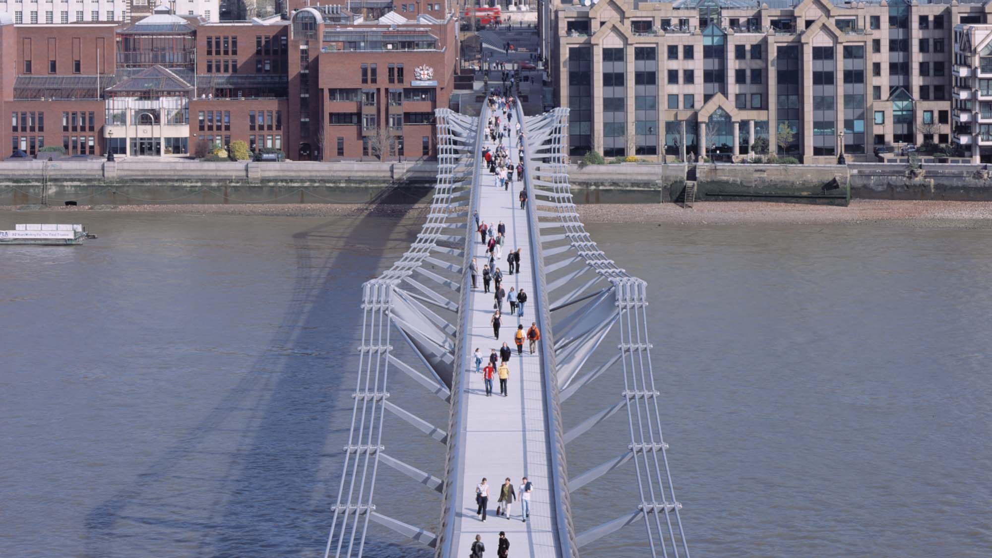 Millennium Bridge. Credit: Foster + Partners