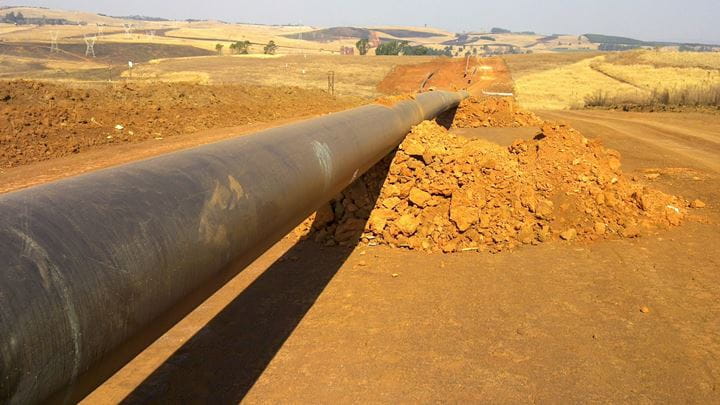 Multi products pipeline is South Africa's largest pipeline project. Photo credit: NMPPP