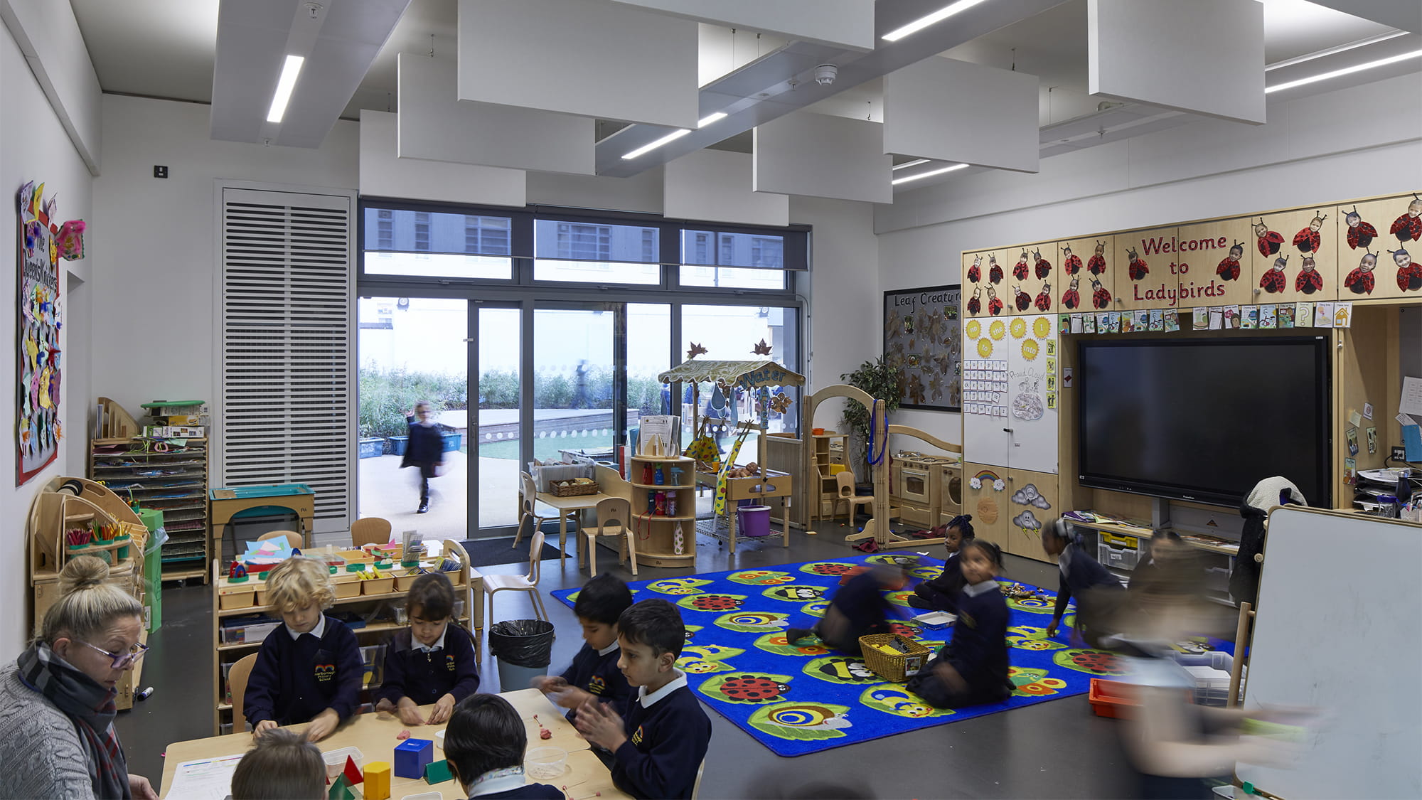 The expansion has enabled the school to grow to full, two-form entry with a special needs unit. 