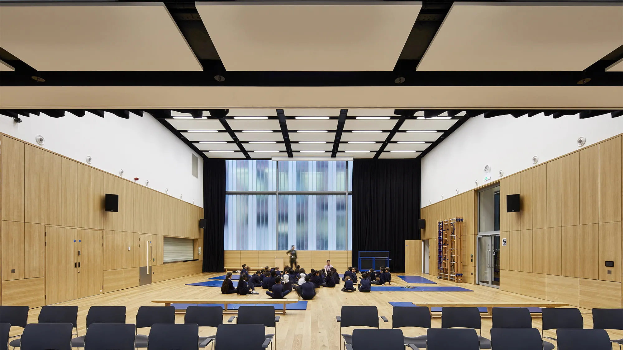 Bright, airy classrooms
