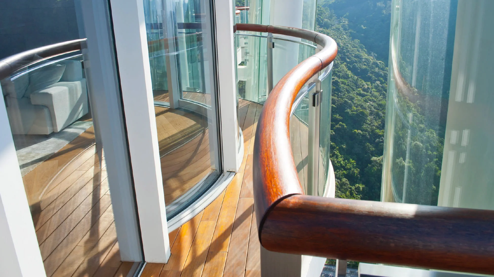 Opus Hong Kong balcony